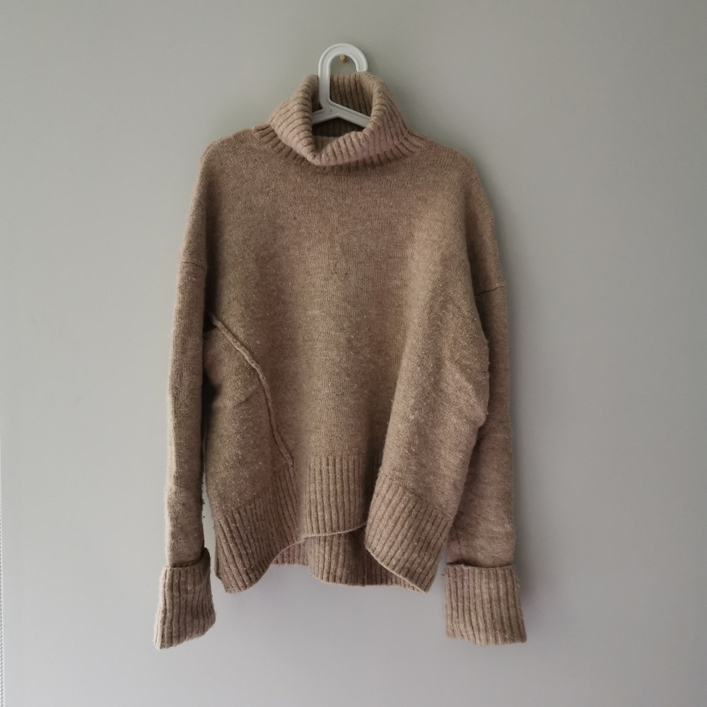 &other stories wool blend turtleneck